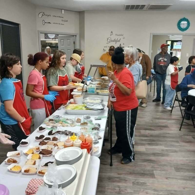 SERMS Students Serve Up Kindness at Our Daily Bread Kitchen