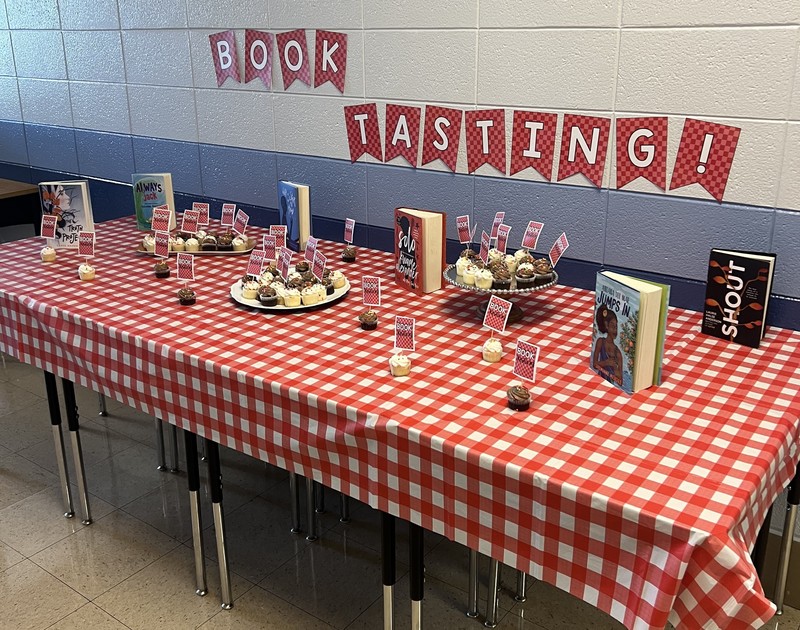 Liberty Students Discover New Reads at Book Tasting Event