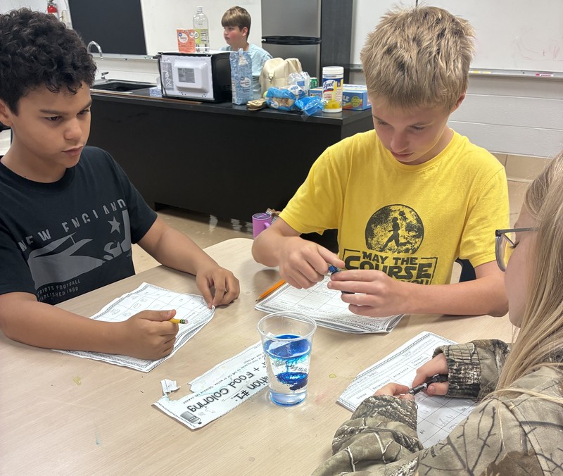 WMS Sixth-Graders Shine in First Science Lab