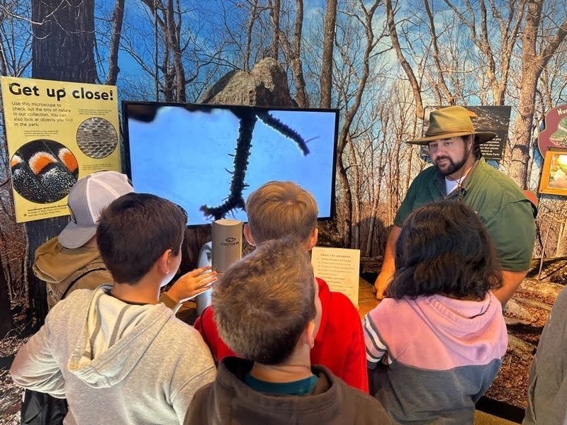 6th Graders Explore Park Careers with Hands-On Learning at Morrow Mountain