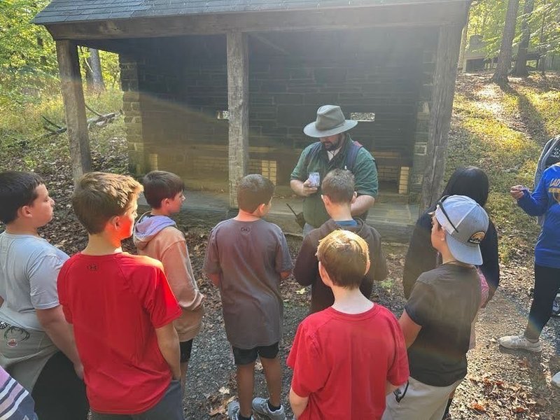 6th Graders Explore Park Careers with Hands-On Learning at Morrow Mountain