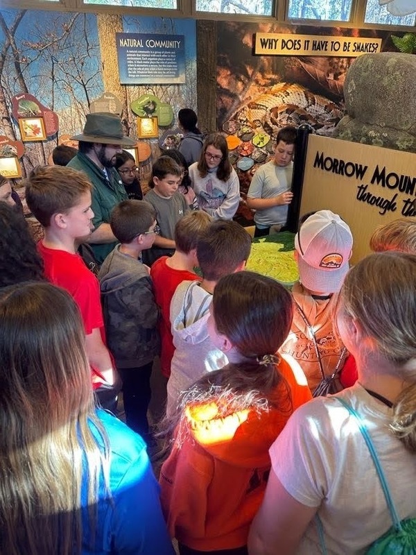 6th Graders Explore Park Careers with Hands-On Learning at Morrow Mountain