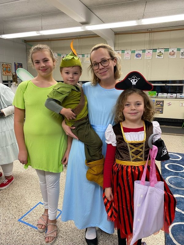 Family in attendance