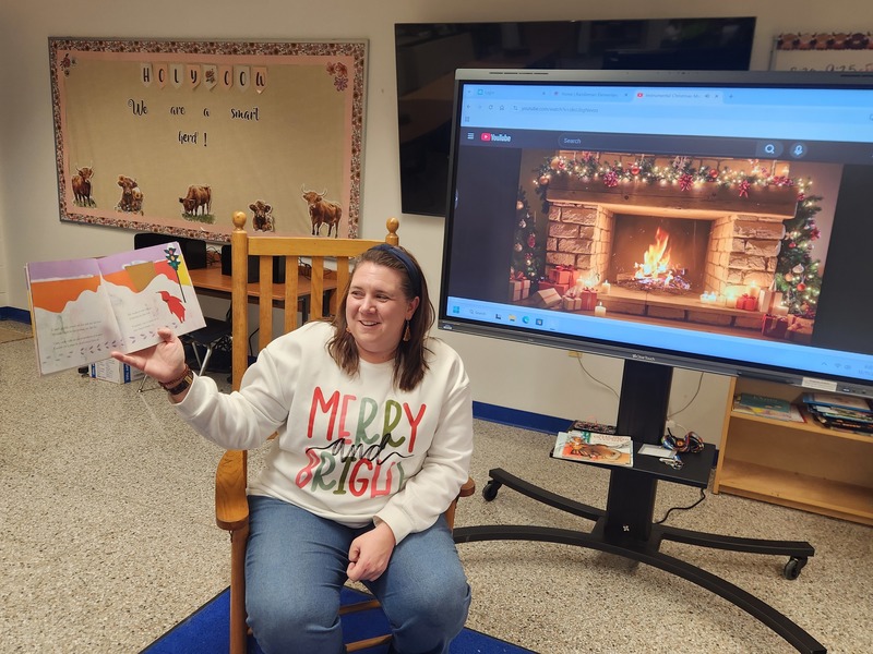 Reading With Reindeers: A Night of Learning and Fun at RES