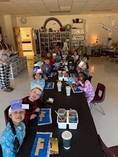 Hopewell Kindergarteners Build Math Skills Through Shape Exploration