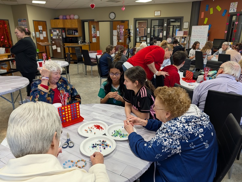 Randleman Middle School Spreads Love in the Community!