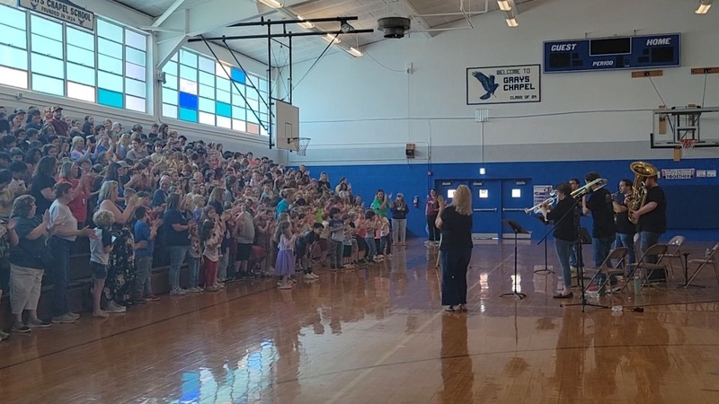 High Country Brass Quintet Tour Inspires Randolph County Students