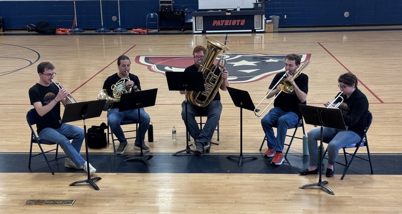 High Country Brass Quintet Tour Inspires Randolph County Students