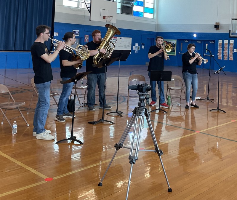 High Country Brass Quintet Tour Inspires Randolph County Students