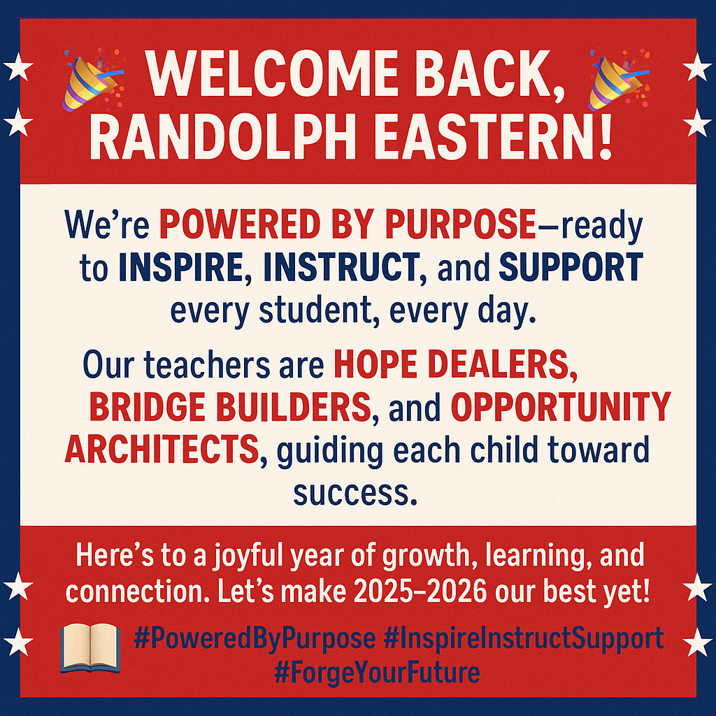 Welcome back Message Graphic