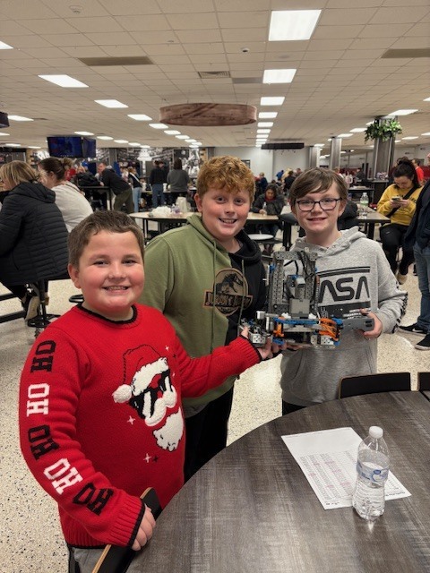 Team Members with Robots