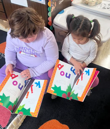 Kindergarten students enjoyed reading and participating in activities for Read Across America Week.