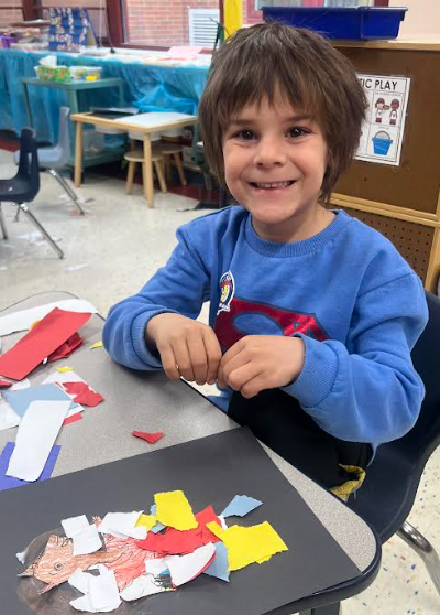 Kindergarten students enjoyed reading and participating in activities for Read Across America Week.