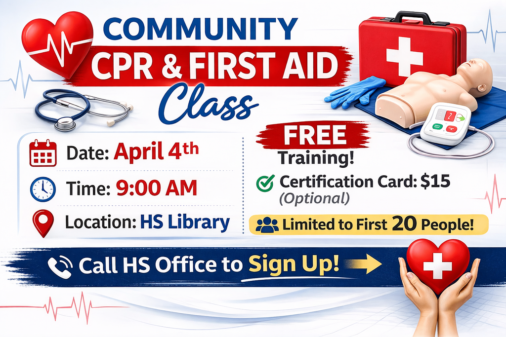 CPR Training Flyer