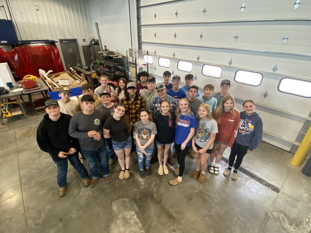FFA Students in. GROUP PICTURE