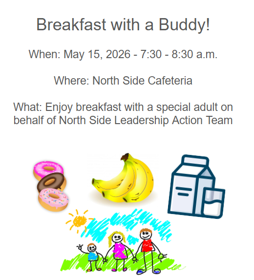 Come enjoy breakfast with us this Friday.