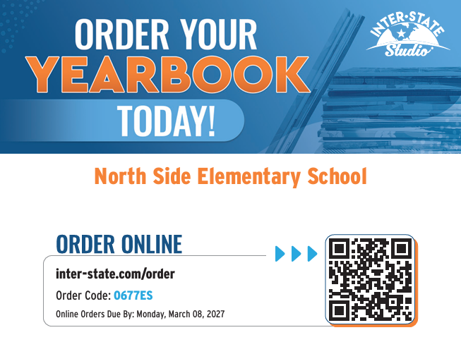 North Side Elementary Yearbook Ordering is open!