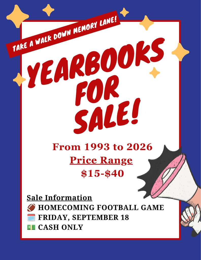 UCJSHS Yearbooks Sale, SEP 18
