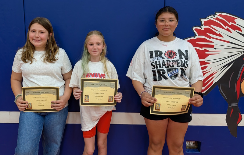 NSE Students with awards