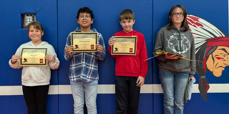 NSE Students with awards