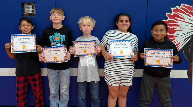NSE Students with awards