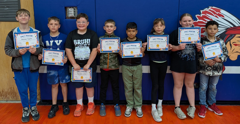 NSE Students with awards