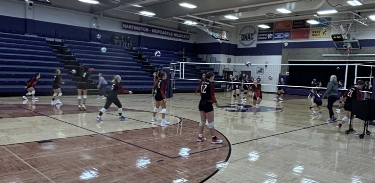 Volleyball Quad at Hartington-Newcastle
