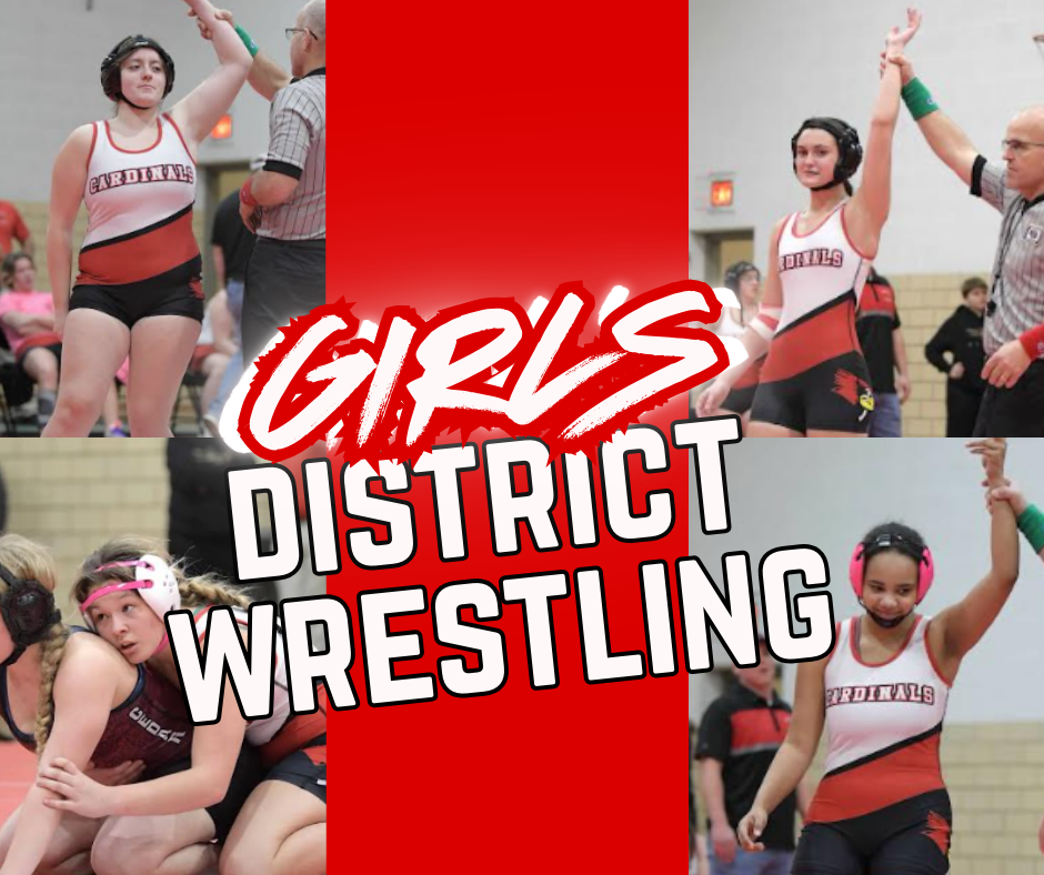 girls district wrestling