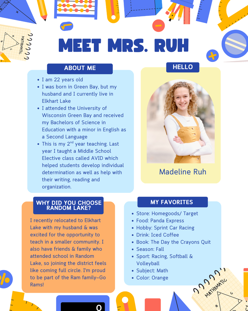 Meet Mrs.Ruh