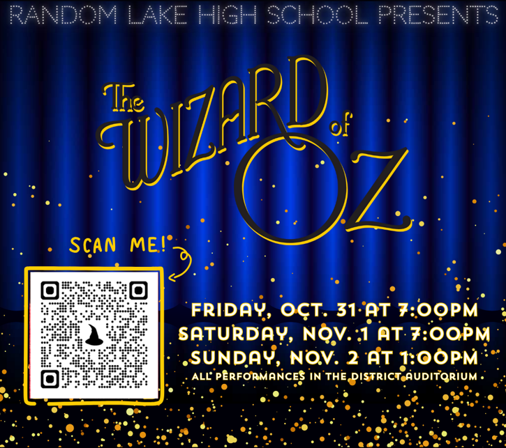 Random Lake High School Presents The Wizard of Oz
