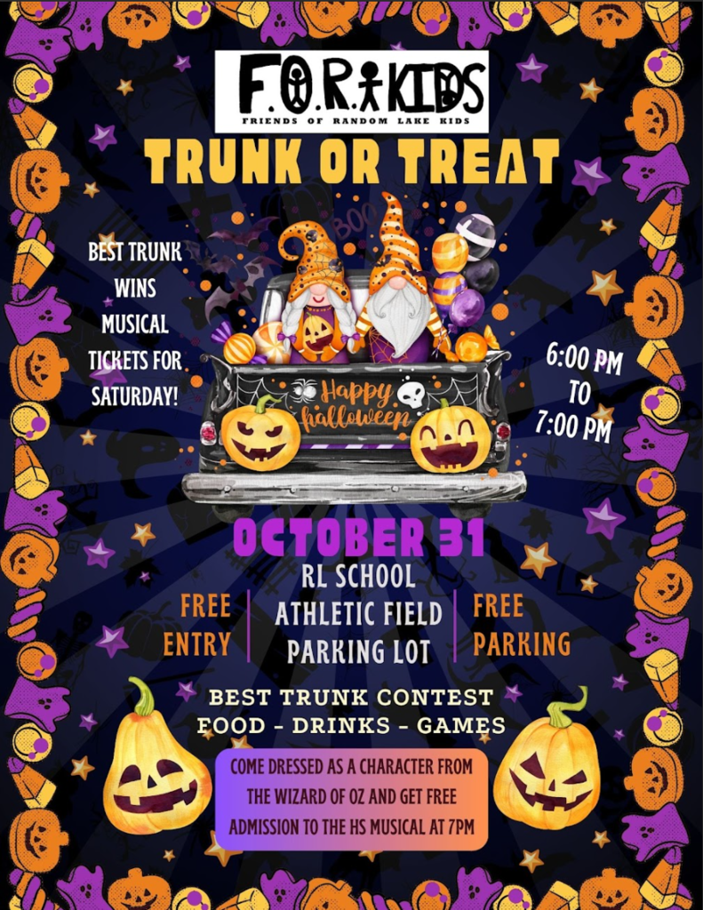 F.O.R. KIDS Trunk or Treat 2025