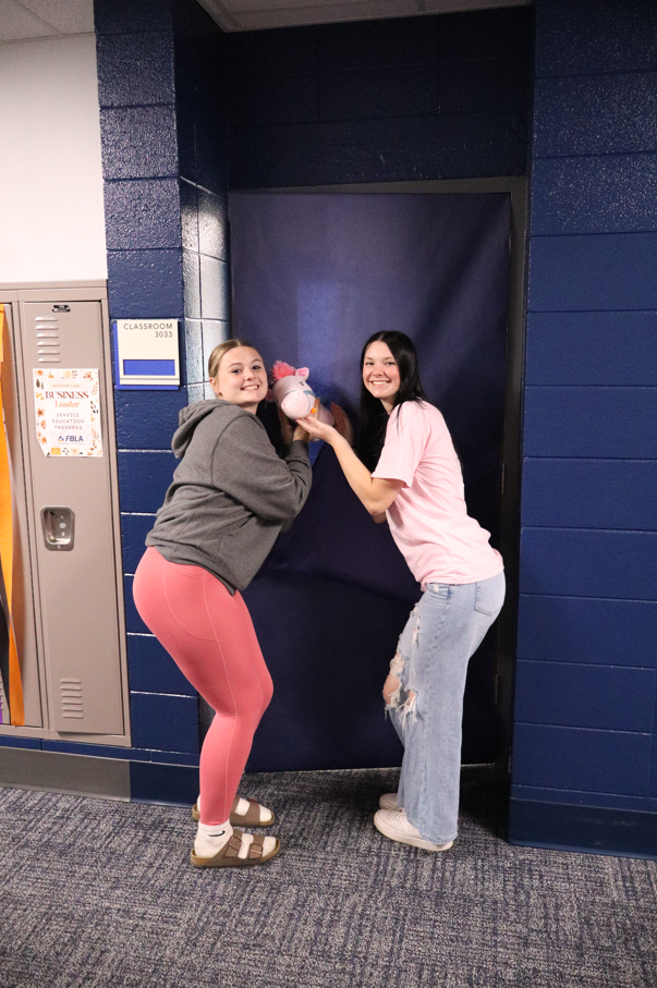 High School Classroom Door Halloween Decor