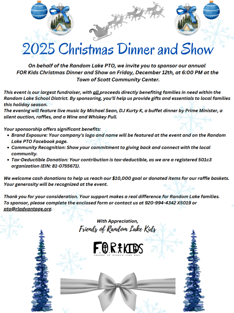 2025 Christmas Dinner and Show
