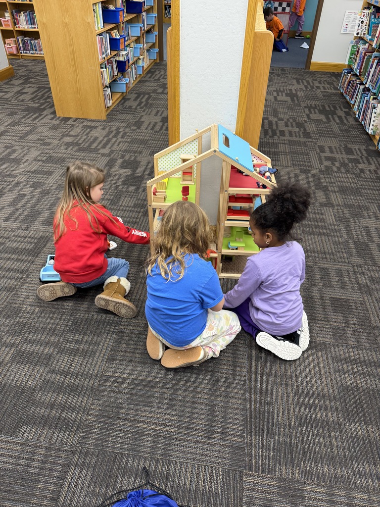 kindergarteners are exploring, discovering, and learning through play
