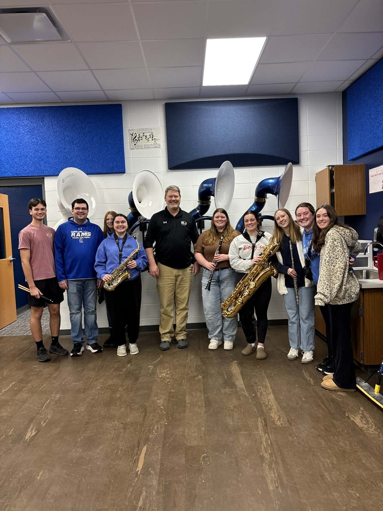 Random Lake High School Band recently hosted an Alumni Pro Band Night
