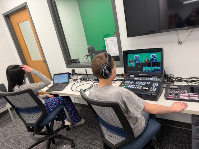 Middle School Video Journalism class taught by Mrs. Peterson