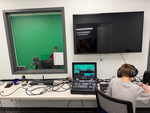 Middle School Video Journalism class taught by Mrs. Peterson