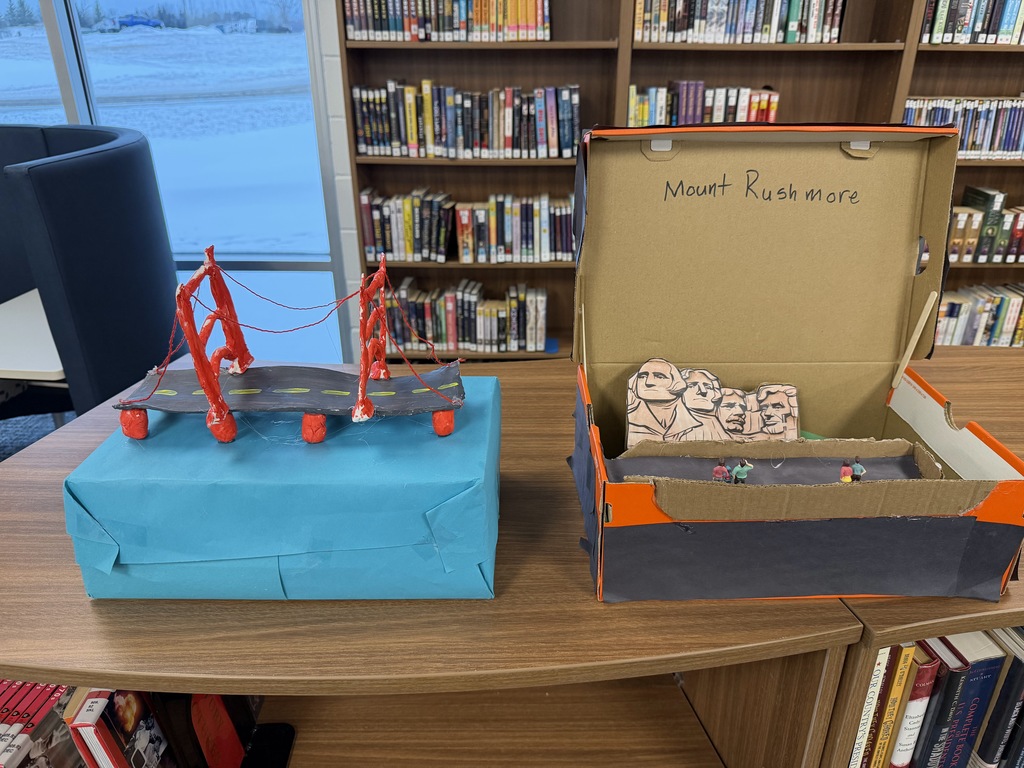 5th Grade detailed dioramas