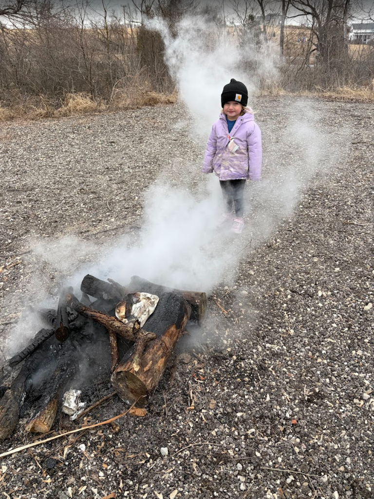 The Hatchet Club and American Wilderness Science class took their learning to the outdoor classroom, mastering the art of making a classic campfire treat—pudgy pies