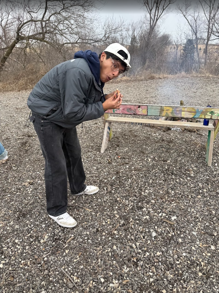 The Hatchet Club and American Wilderness Science class took their learning to the outdoor classroom, mastering the art of making a classic campfire treat—pudgy pies