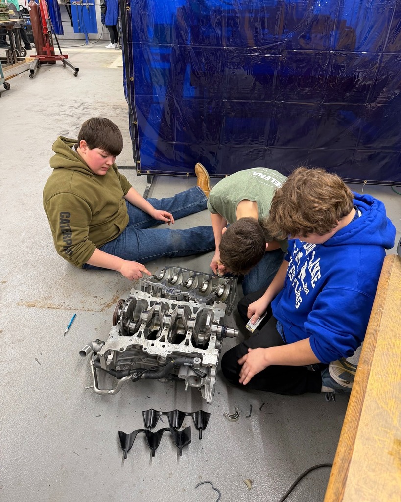 Middle School Auto Smarts, taught by Mr. Ruege