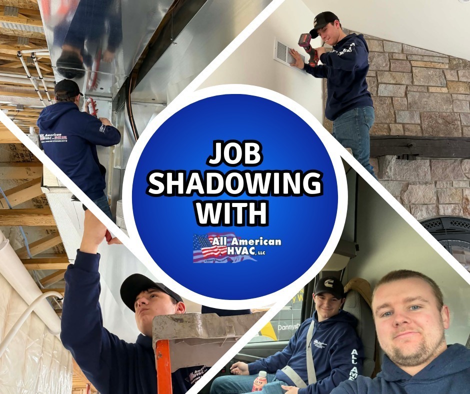 A big thank you to All American HVAC for partnering with us and providing hands-on experience in the skilled trades.