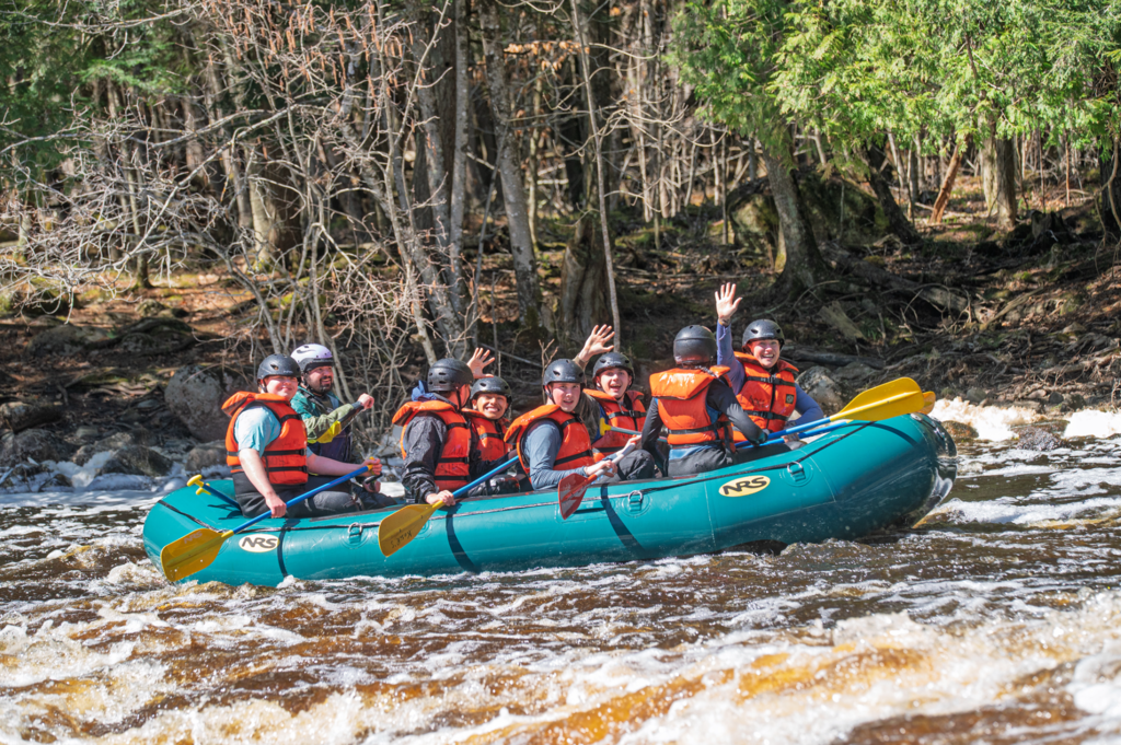 The Hatchet Club recently headed just north of Crivitz for an unforgettable rafting trip on the Peshtigo River!