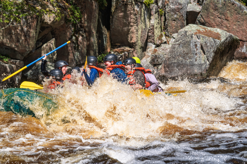 The Hatchet Club recently headed just north of Crivitz for an unforgettable rafting trip on the Peshtigo River!