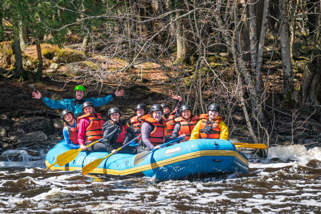 The Hatchet Club recently headed just north of Crivitz for an unforgettable rafting trip on the Peshtigo River!