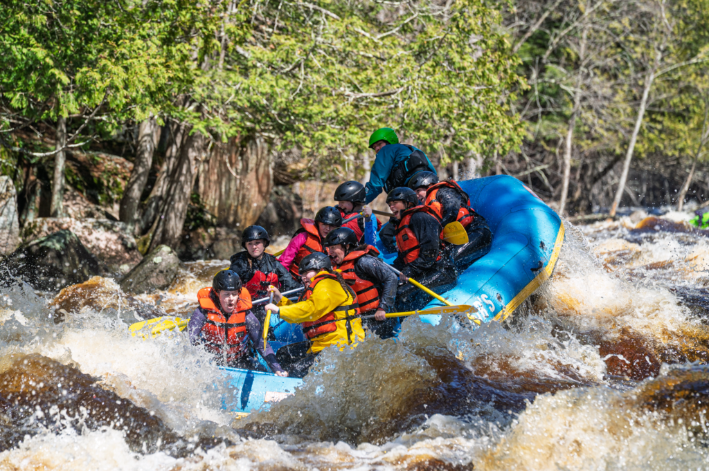 The Hatchet Club recently headed just north of Crivitz for an unforgettable rafting trip on the Peshtigo River!