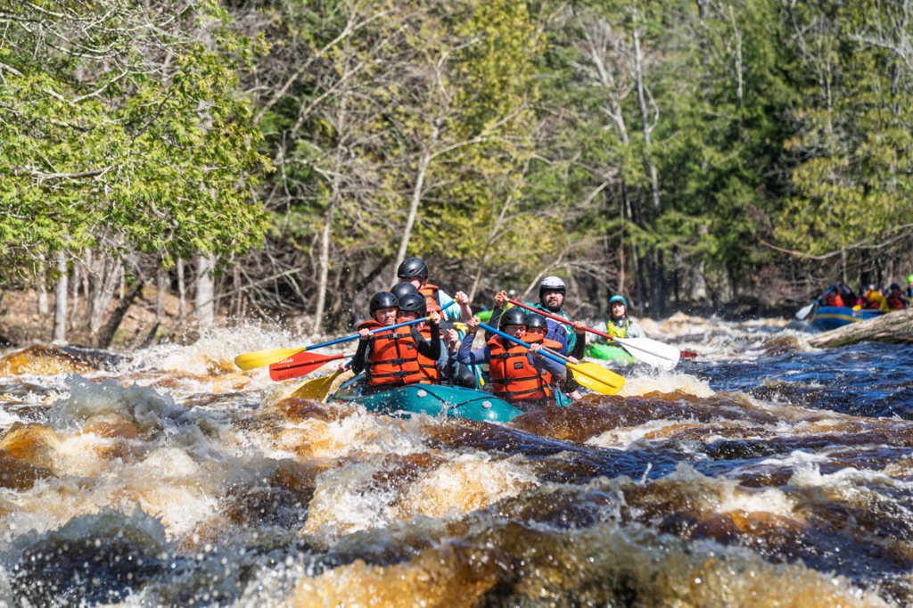 The Hatchet Club recently headed just north of Crivitz for an unforgettable rafting trip on the Peshtigo River!
