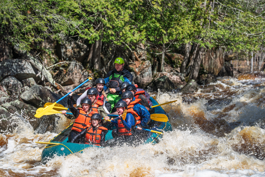 The Hatchet Club recently headed just north of Crivitz for an unforgettable rafting trip on the Peshtigo River!
