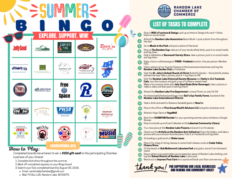Summer Bingo!