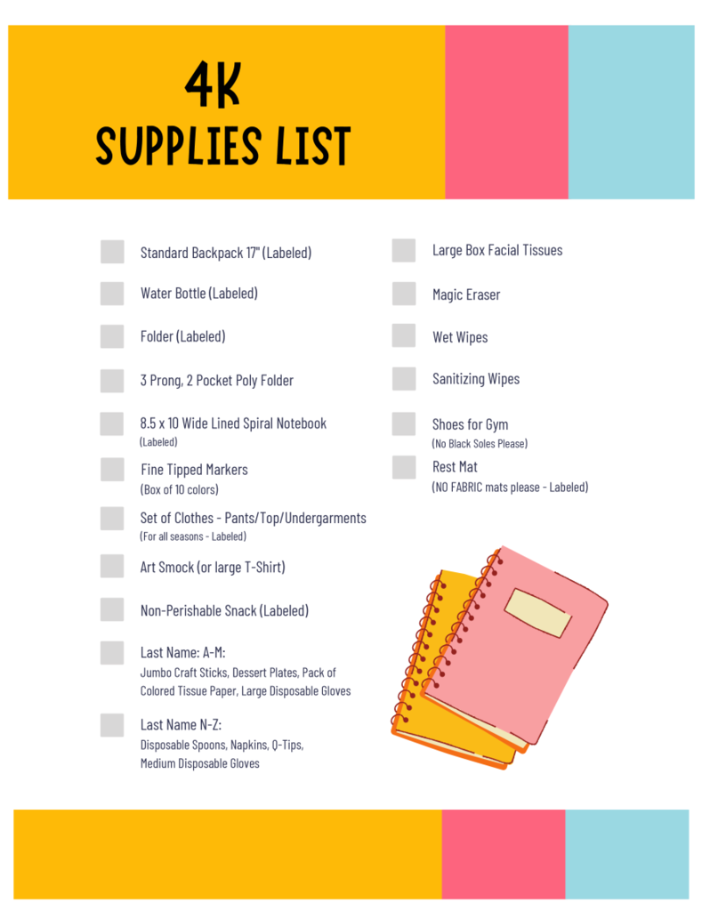 26-27 School Supply Lists